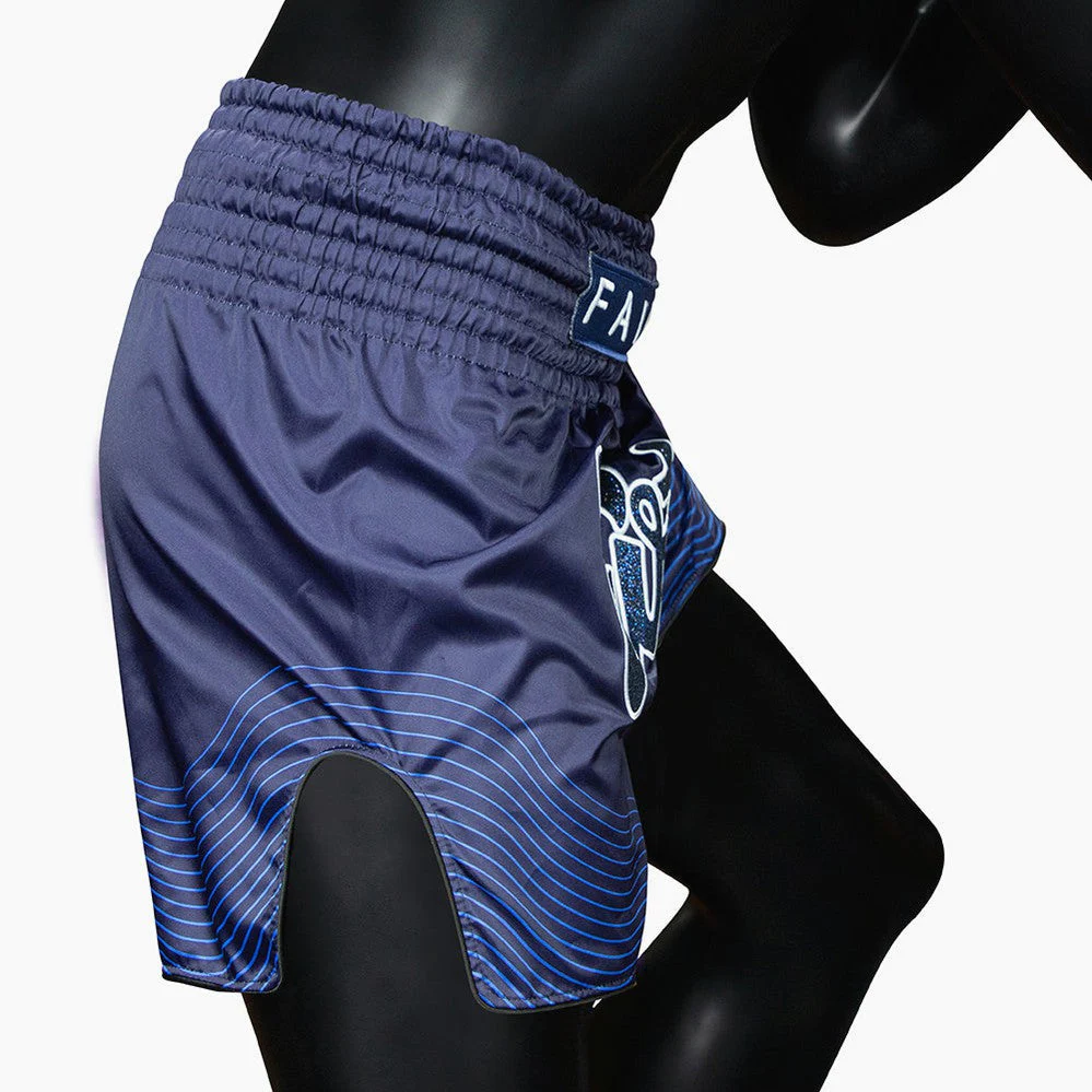 Pantalones kick-thai Fairtex BS1930 Blue Ocean  - Image 6
