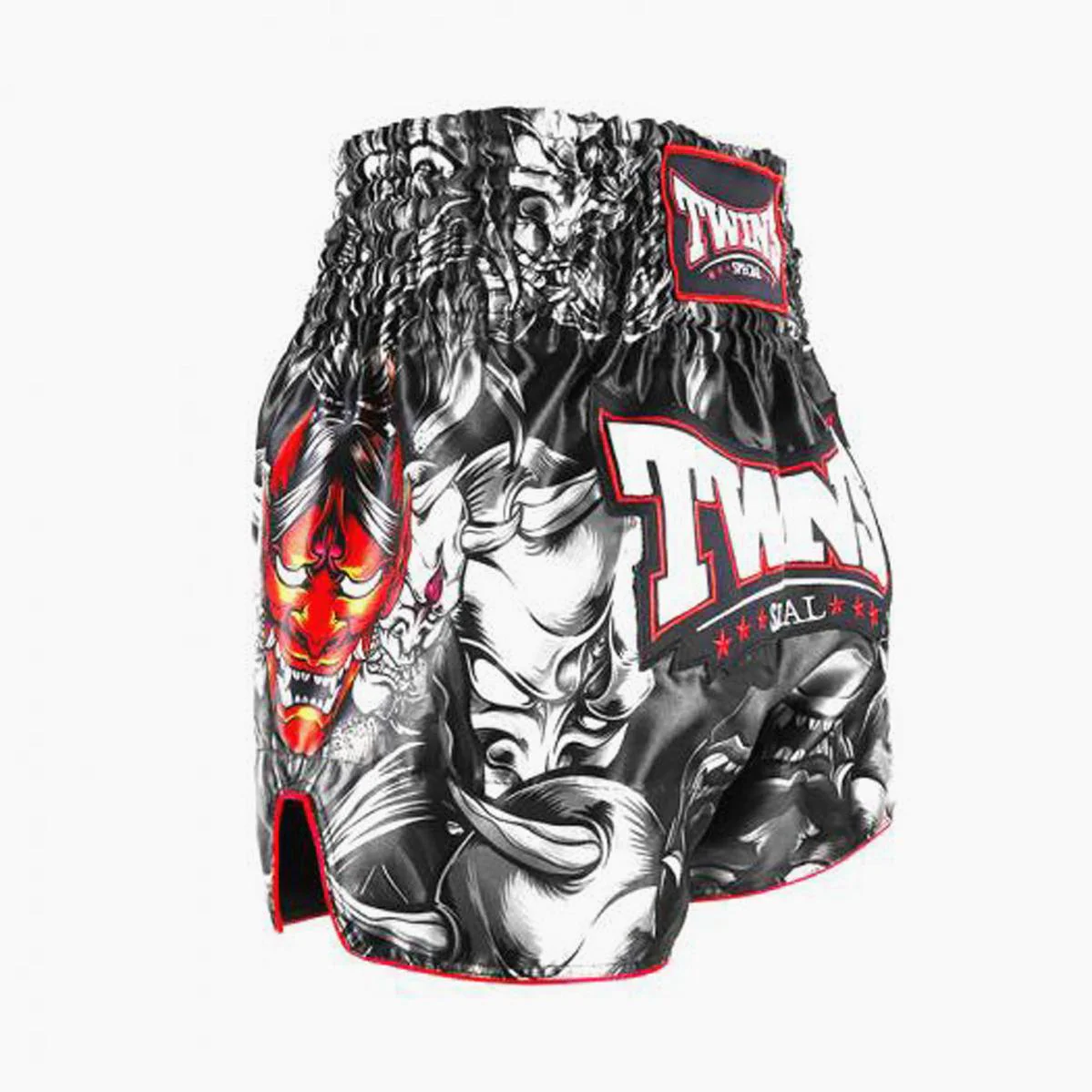 Pantalones kick-thai Twins Special Kabuki Negro  - Image 2