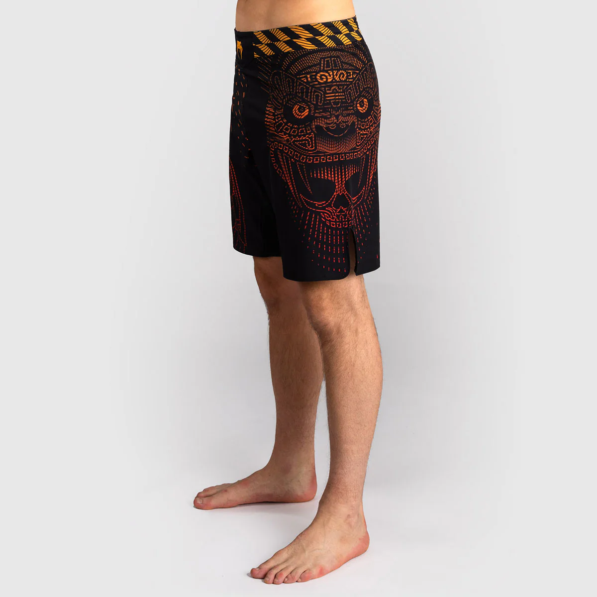 Pantalones MMA Venum Quetzal Fury Negro-rojo - Image 6
