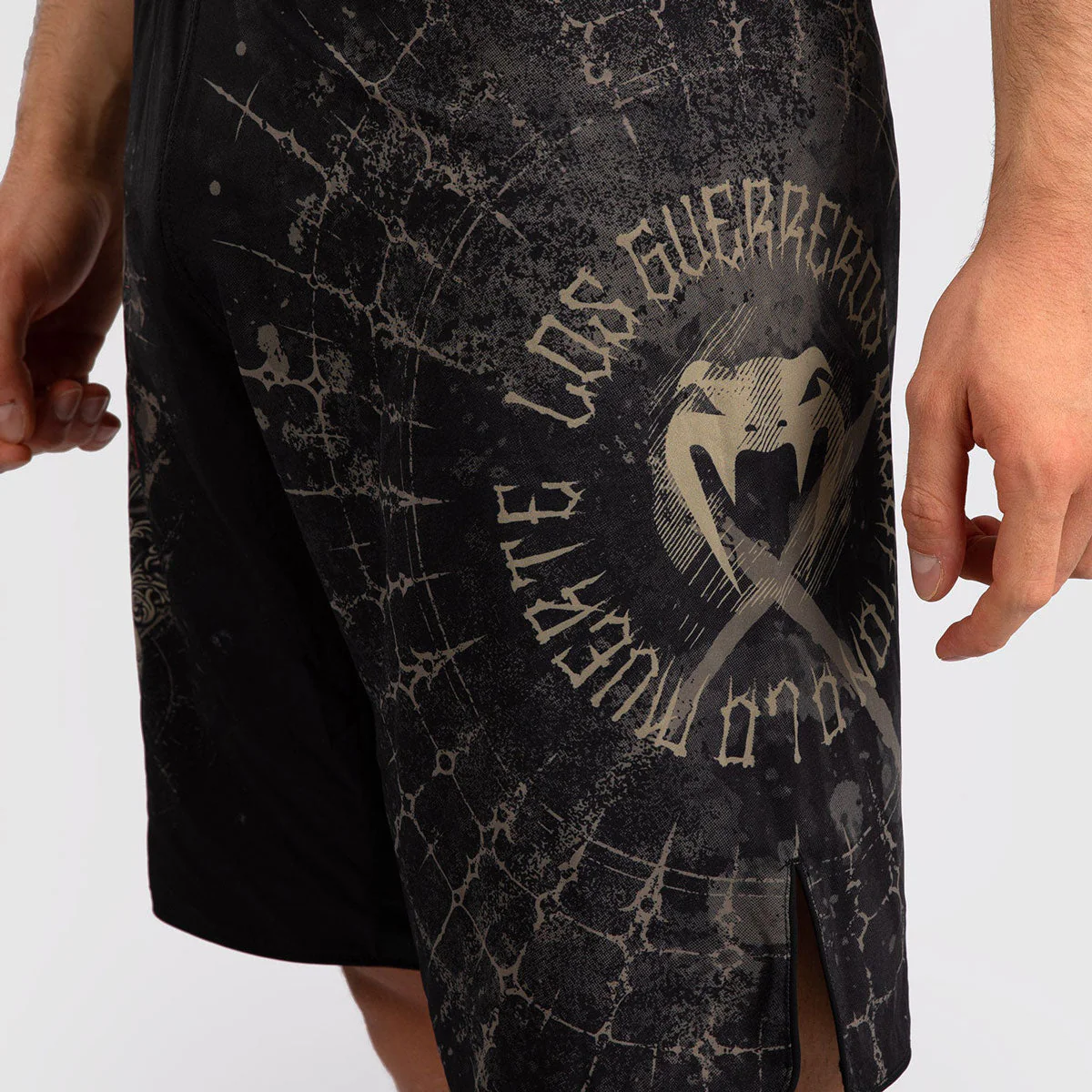 Pantalones MMA Venum Santa Muerte 5.0 Negro-Oro - Image 6