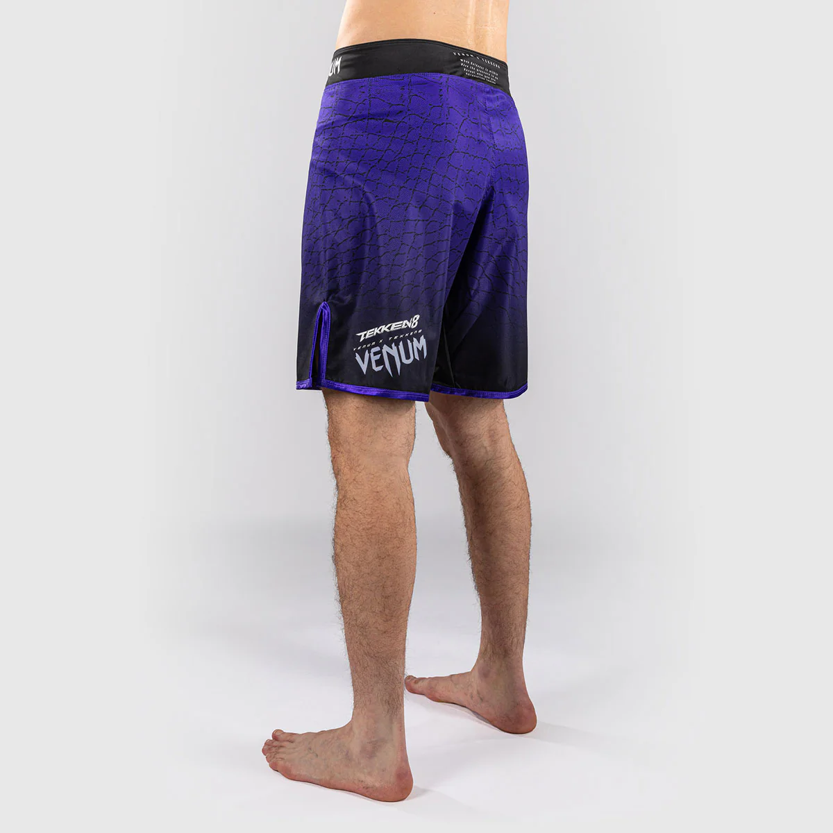 Pantalones MMA Venum Tekken 8 Kazuya Negro-violeta - Image 4