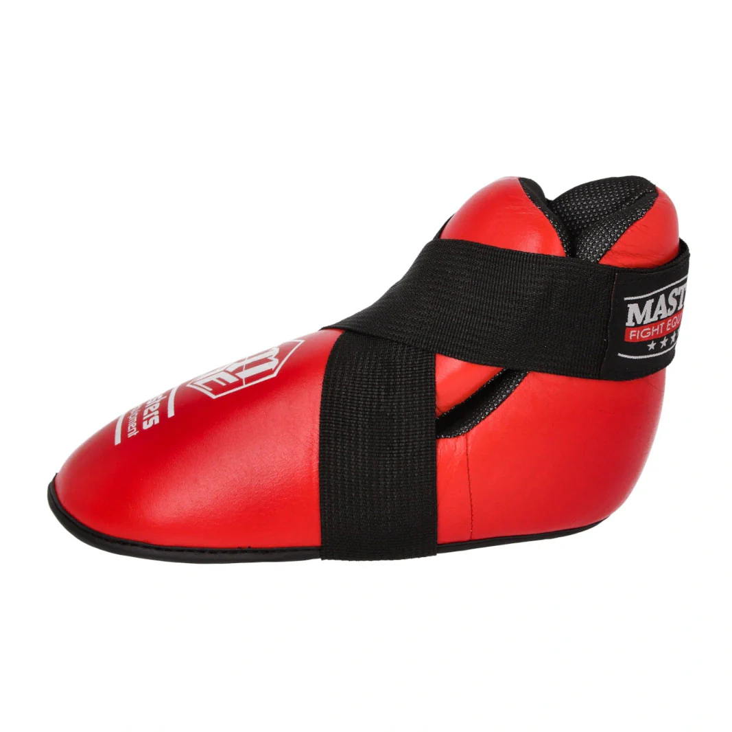 Protecciones de pie Punto Fighting Maestros WAKO Rojo  - Image 2