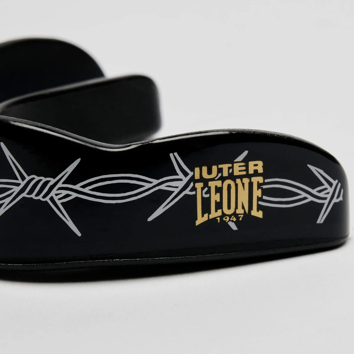 Protector bucal Leone IUTER Barbed Wire PD02IU Negro  - Image 5