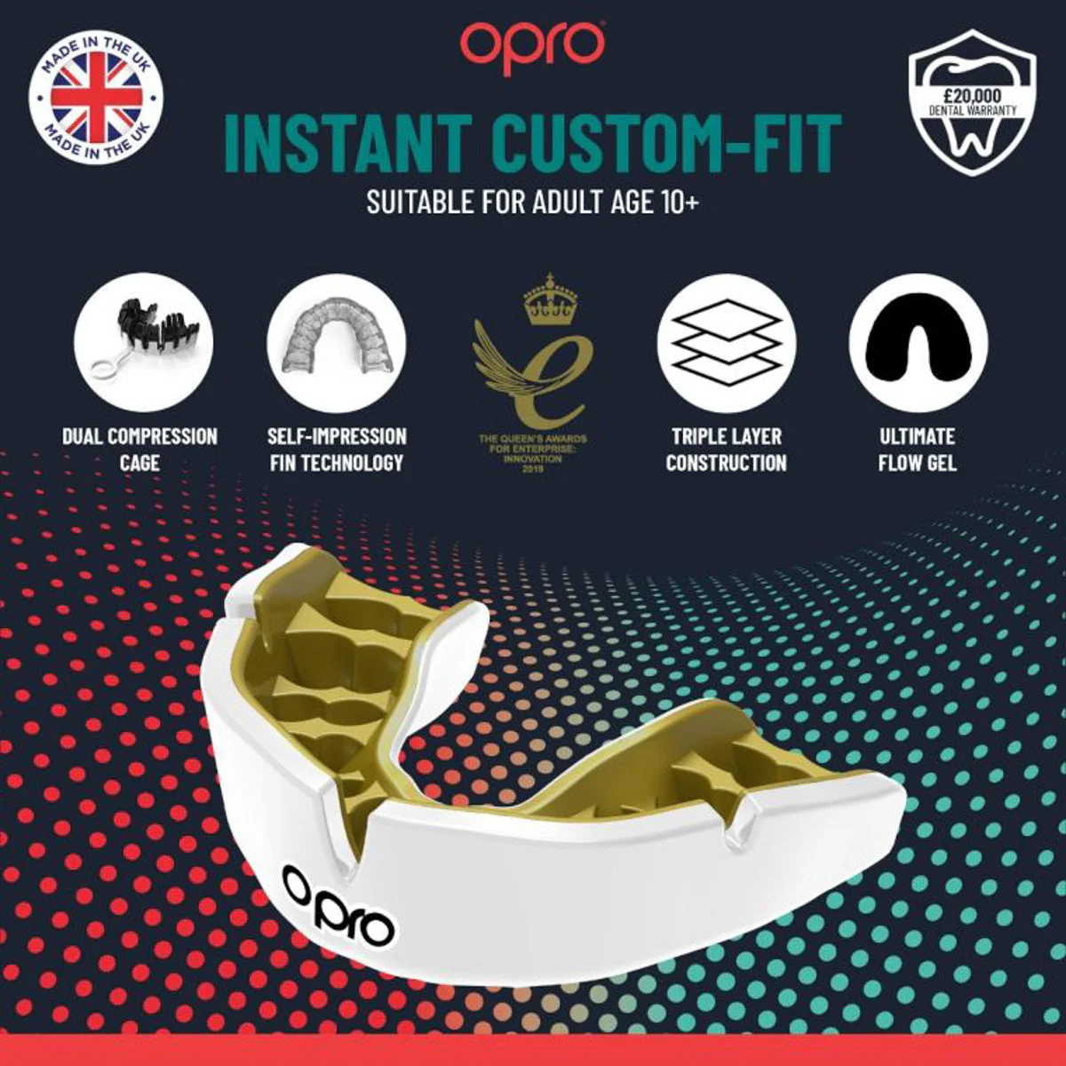 Protector bucal Opro Instant Custom-Fit  - Image 10