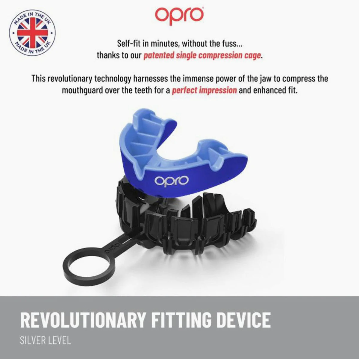 Protector bucal Opro Silver Self-Fit UFC - Image 6