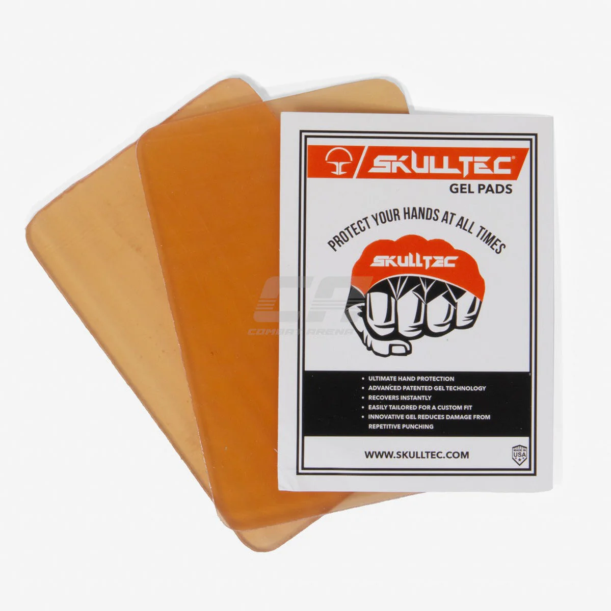Protectores de nudillos Skulltec en gel  - Image 4