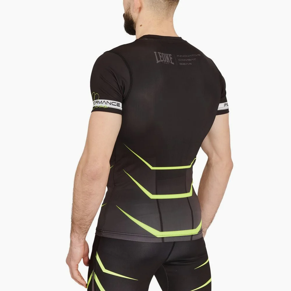 Rashguard de compresión Leone Revo Fluo AB927F  - Image 7