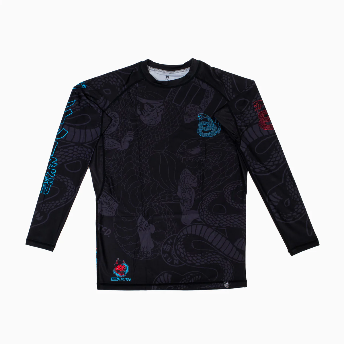 Rashguard Half Sumo Black Mamba Neon mangas largas  - Image 4