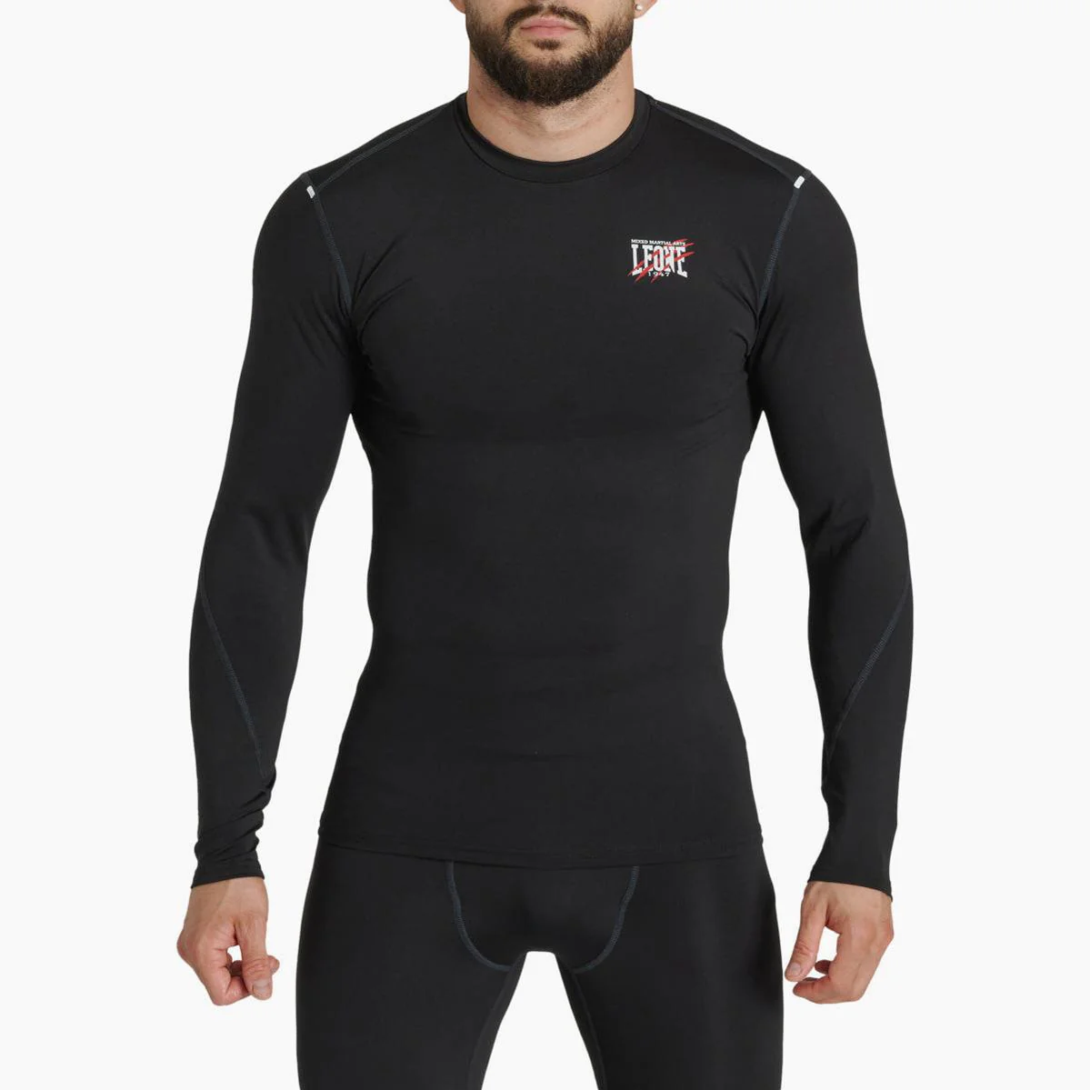 Rashguard Leone Primal Instinct AB909 mangas largas Negro 