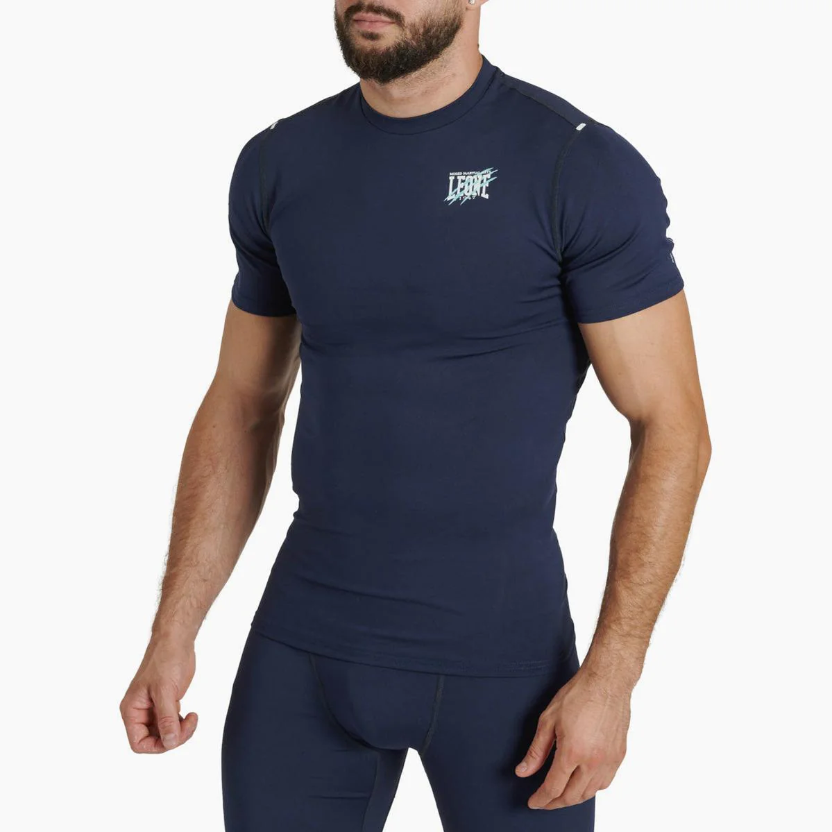 Rashguard Leone Primal Instinct AB917 mangas cortas Azul 