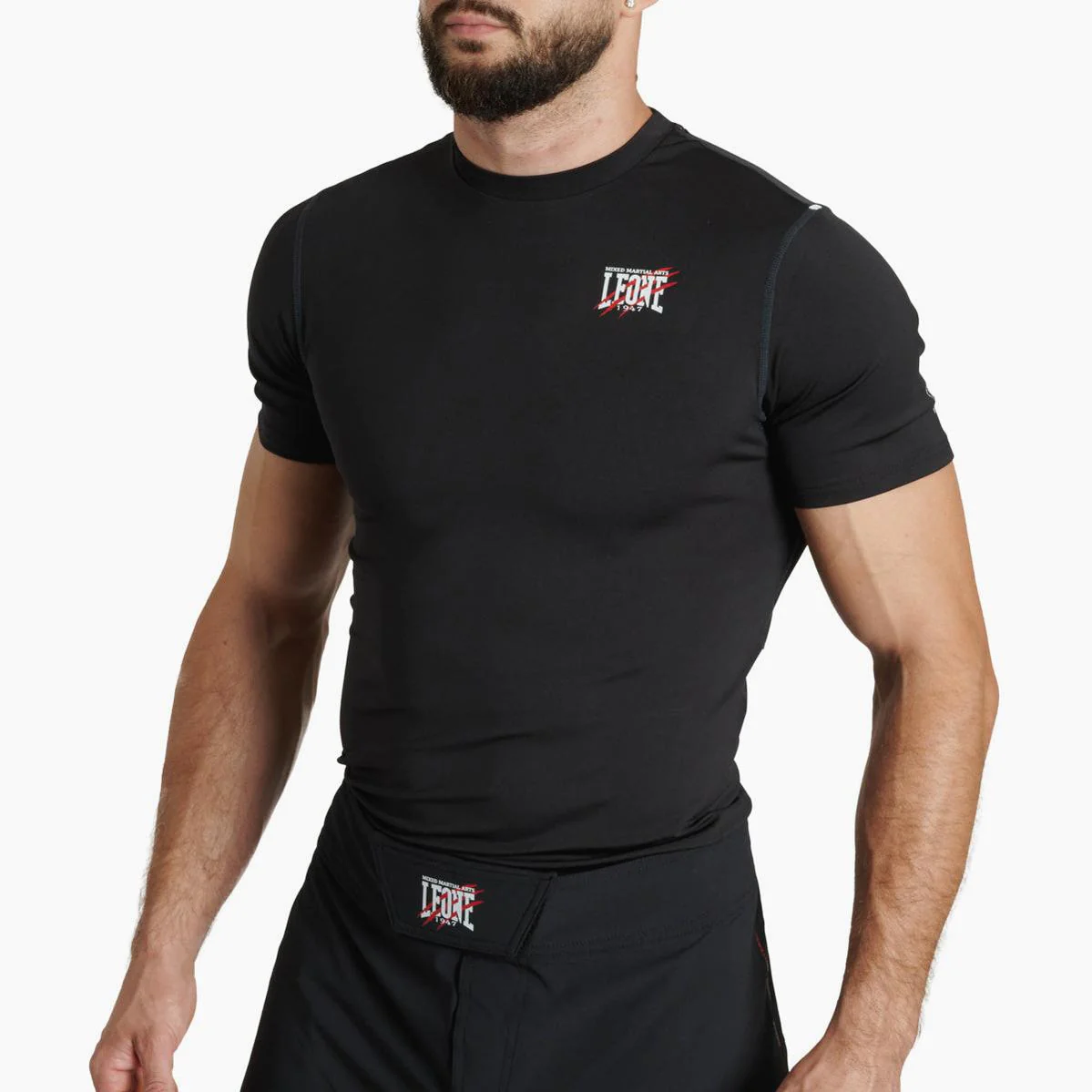 Rashguard Leone Primal Instinct AB917 mangas cortas Negro  - Image 2
