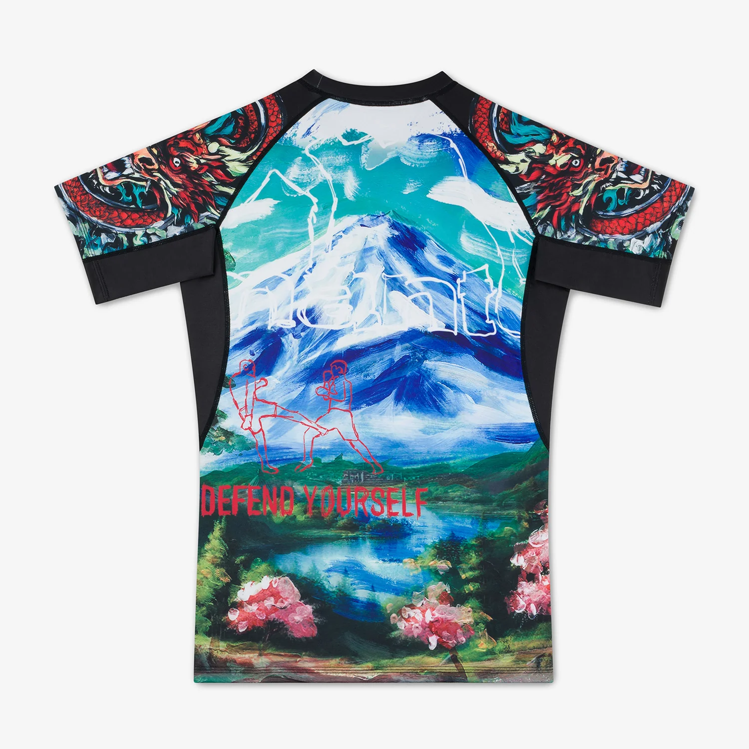 Rashguard Manto IVO mangas cortas 