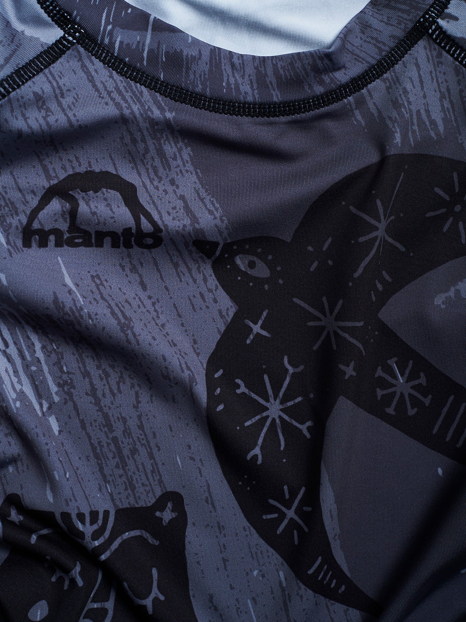 Rashguard Manto Livings manga corta Gris  - Image 6