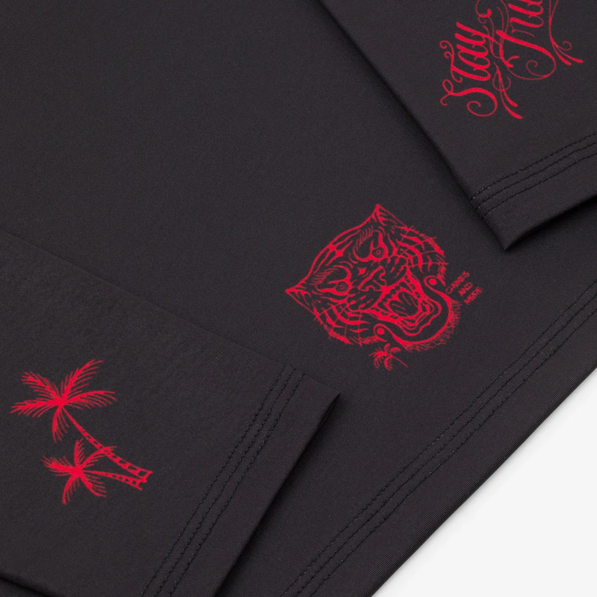 Rashguard Manto Miko mangas largas Negro  - Image 6