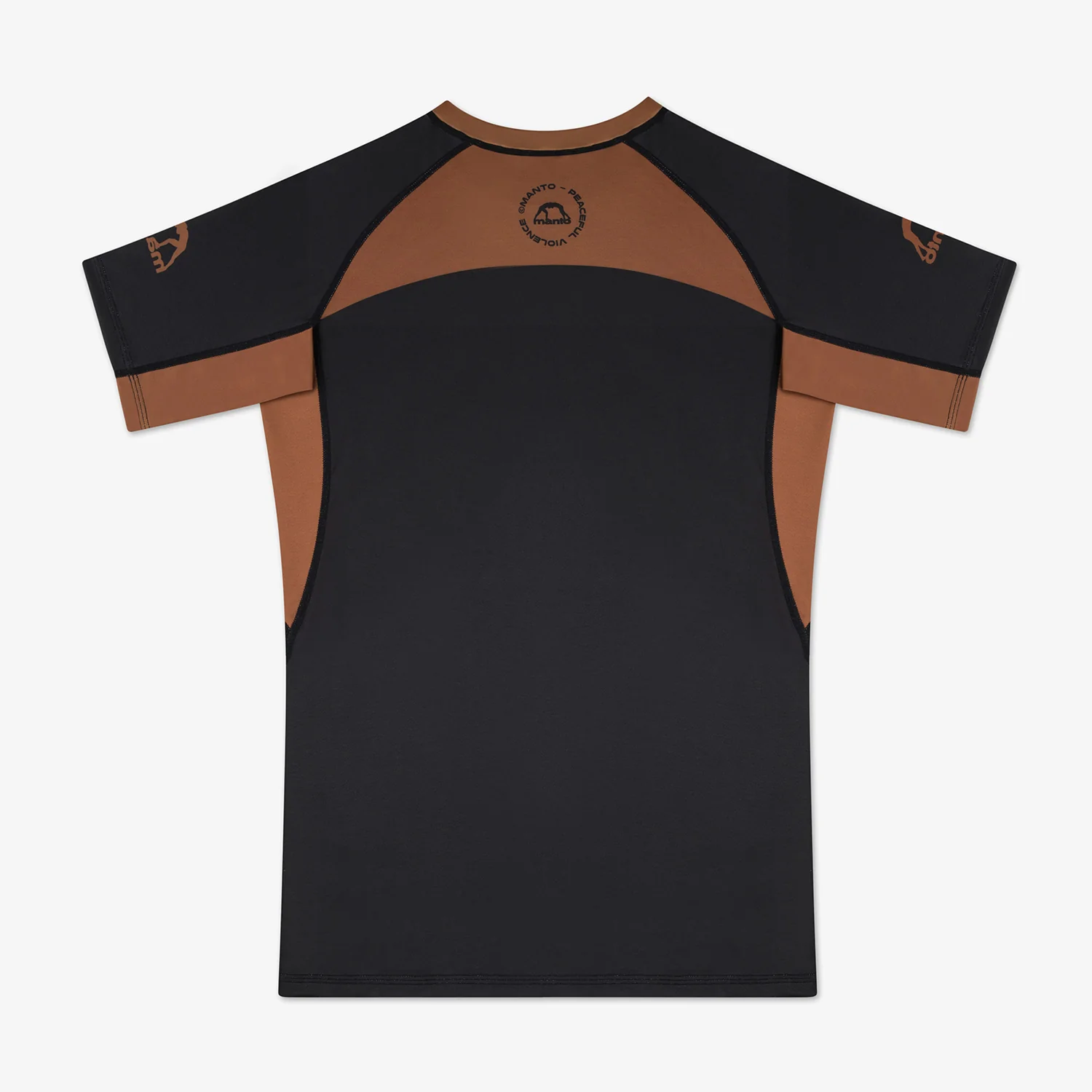 Rashguard Manto Ranked 25 mangas cortas Marrón  - Image 2