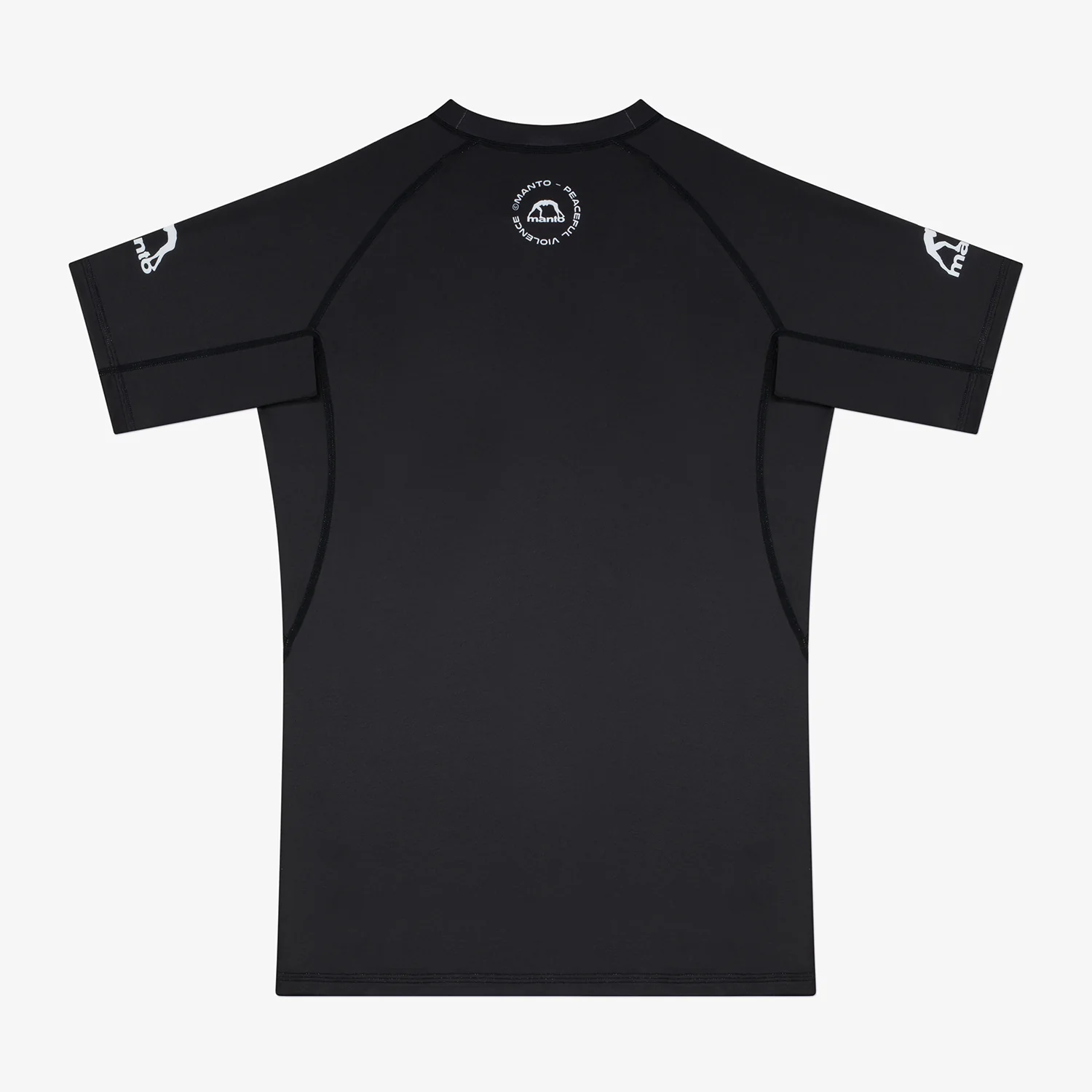 Rashguard Manto Ranked 25 mangas cortas Negro  - Image 2