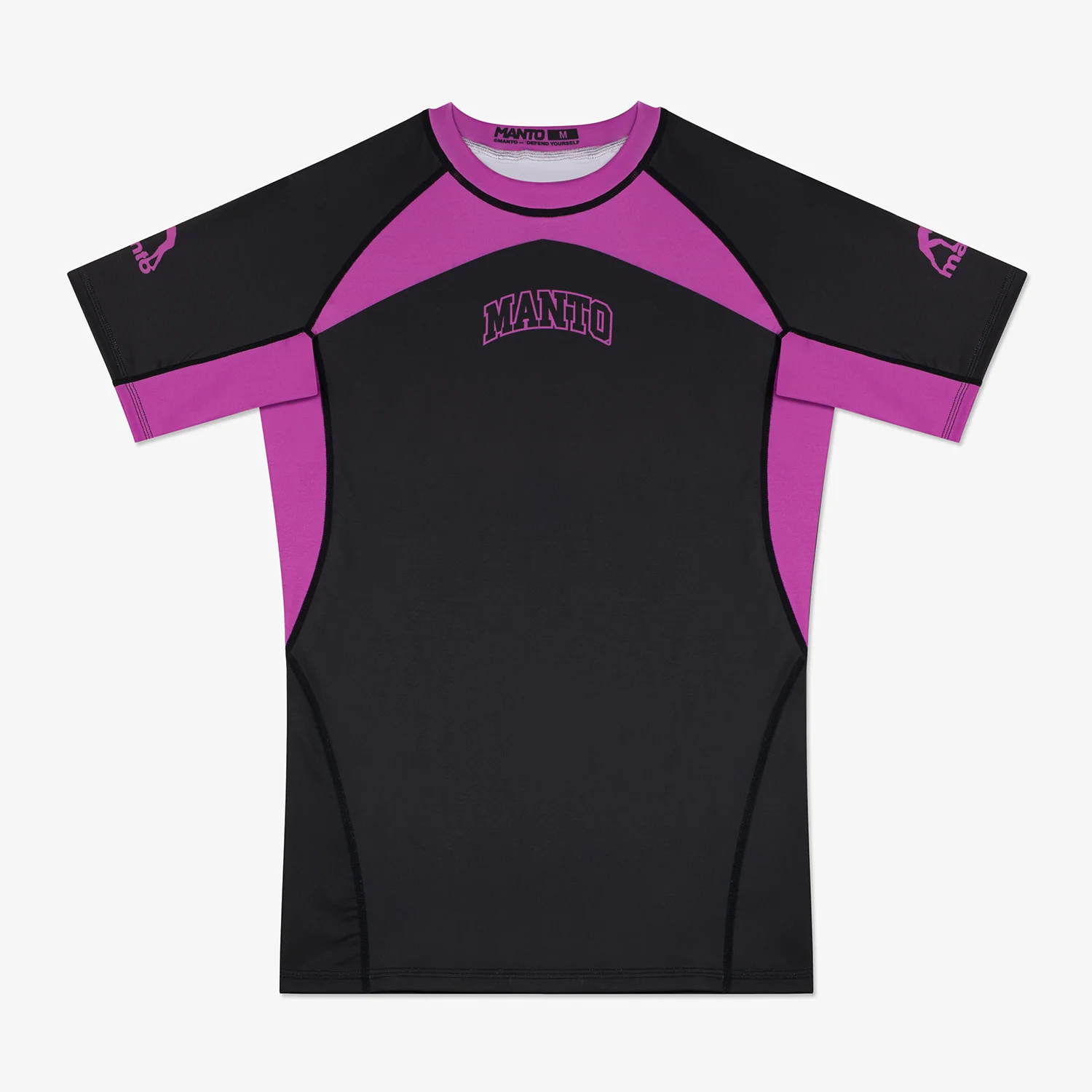 Rashguard Manto Ranked 25 mangas cortas Violeta 