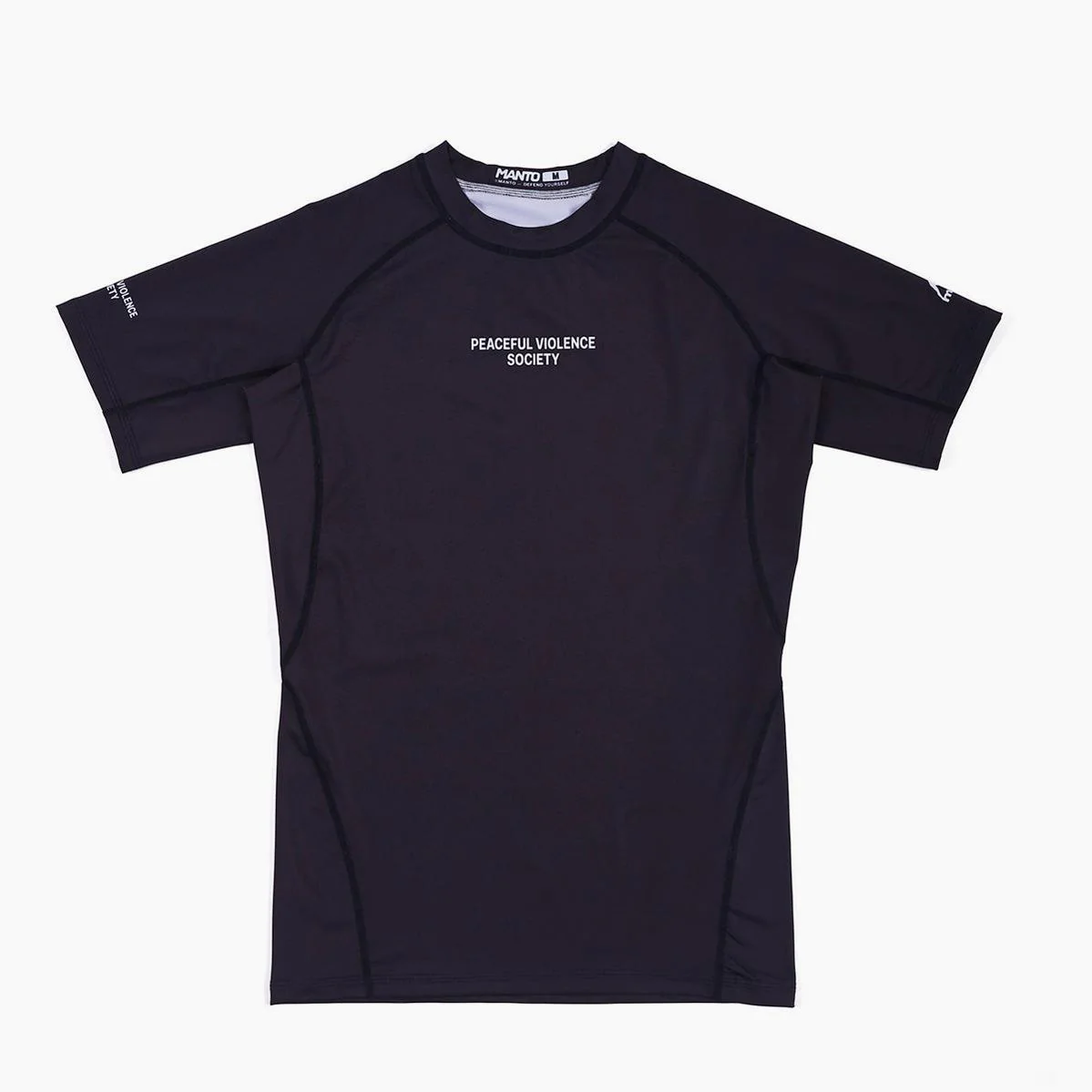 Rashguard Manto Society mangas cortas negro  - Image 2