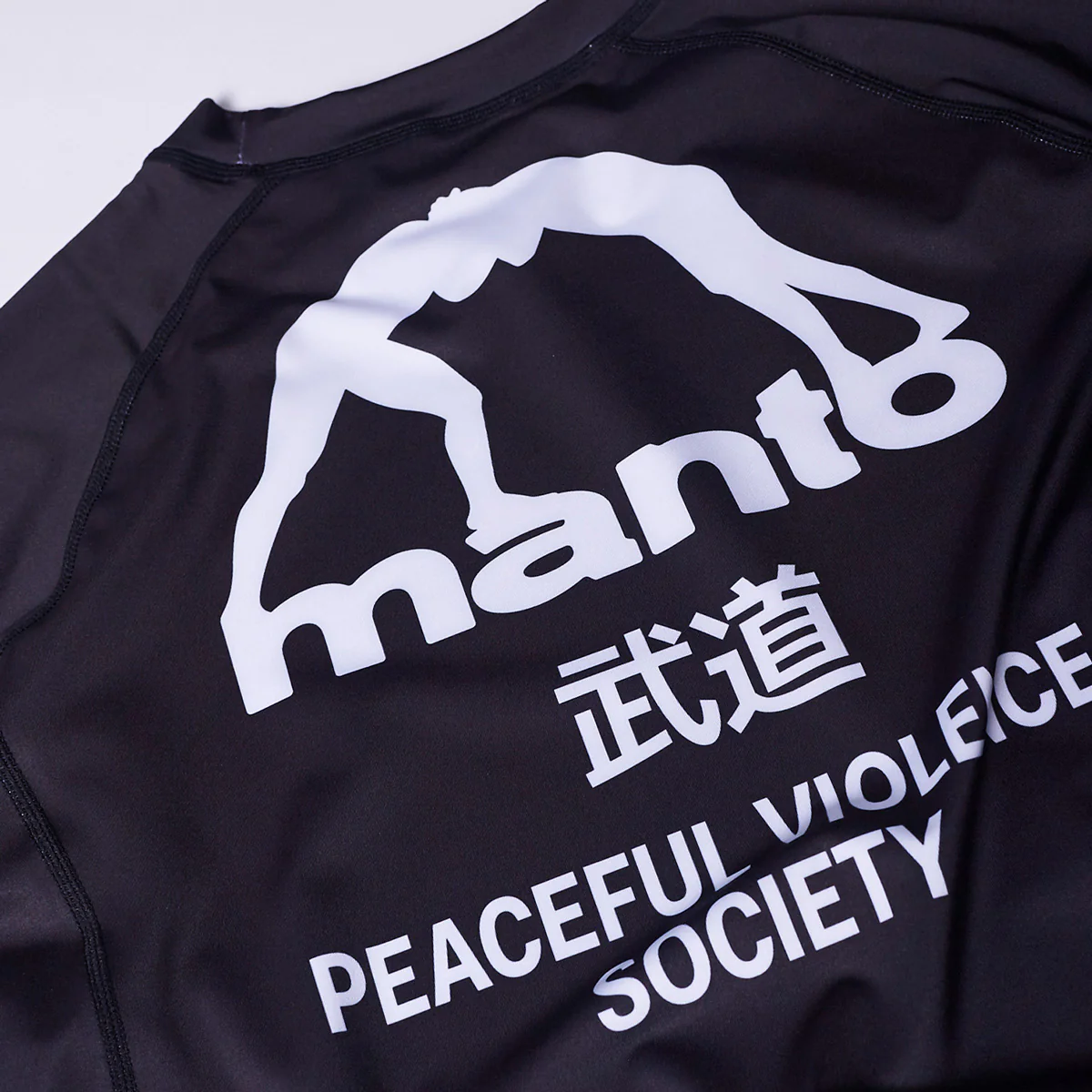 Rashguard Manto Society mangas cortas negro  - Image 4
