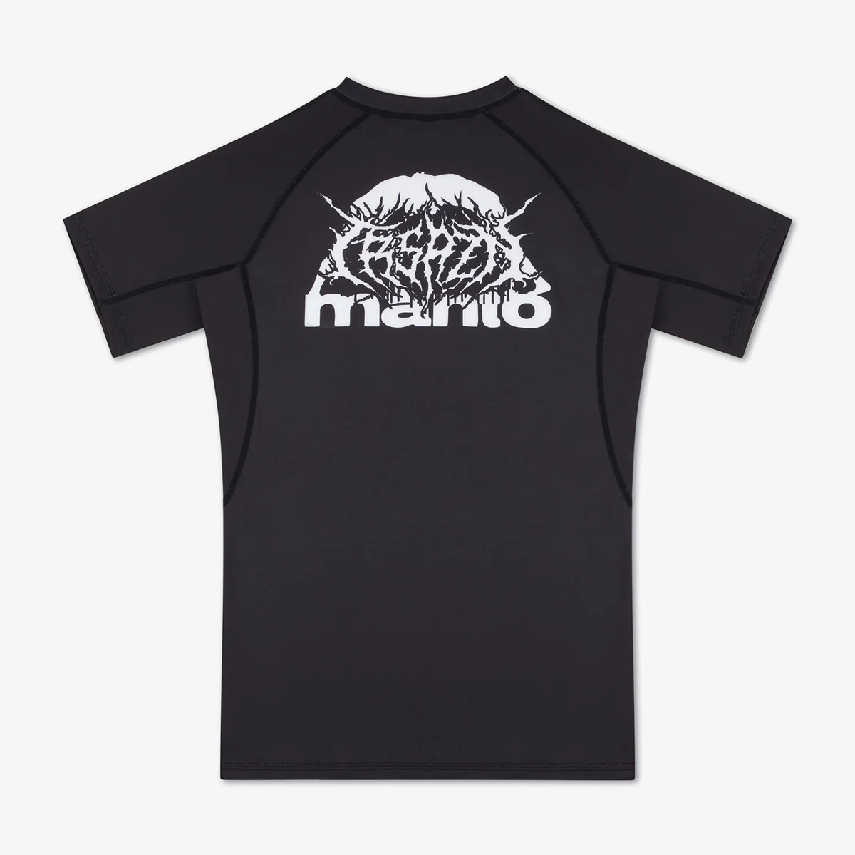 Rashguard Manto Treasure Zone mangas cortas negro 