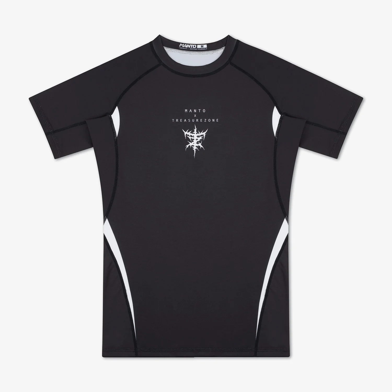 Rashguard Manto Treasure Zone mangas cortas negro  - Image 2
