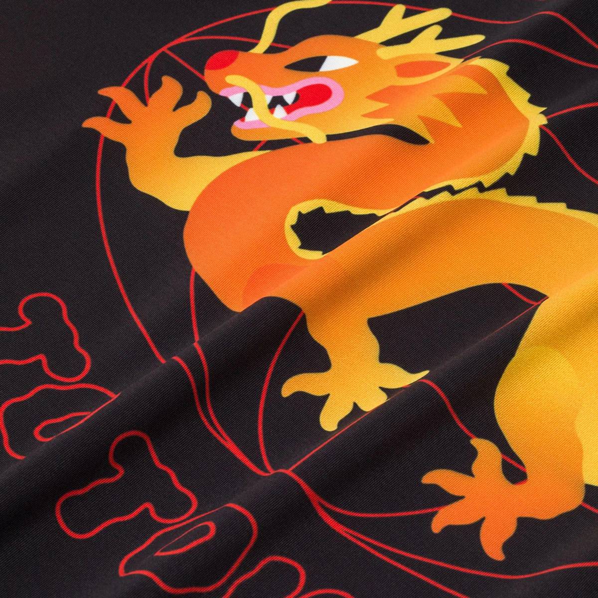 Rashguard Manto Varsovia A Tokio mangas cortas Negro  - Image 5