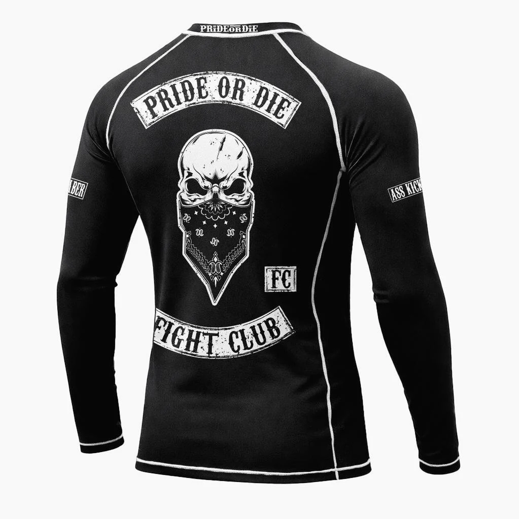 Rashguard Pride or Die Fight Club mangas largas  - Image 4