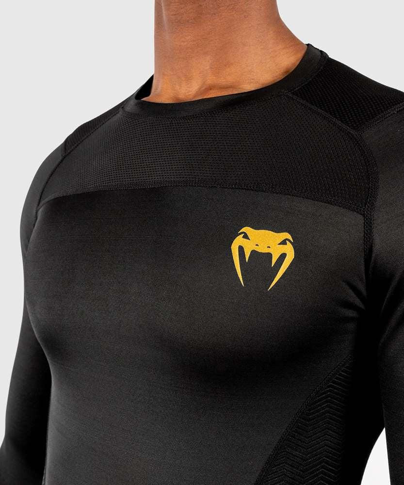 Rashguard Venum G-Fit Negro-oro mangas largas  - Image 8