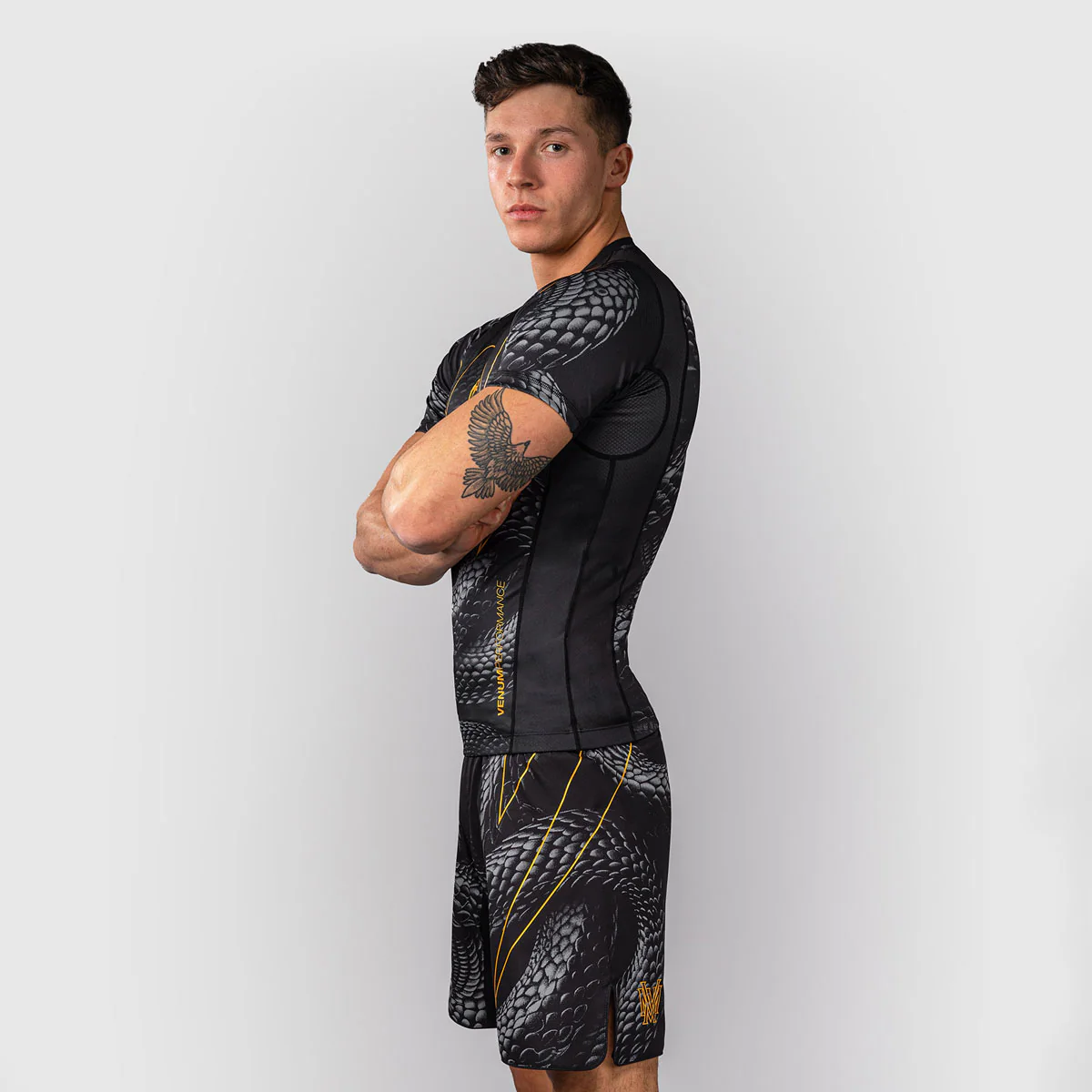 Rashguard Venum Matupa mangas cortas Negro-gris  - Image 3