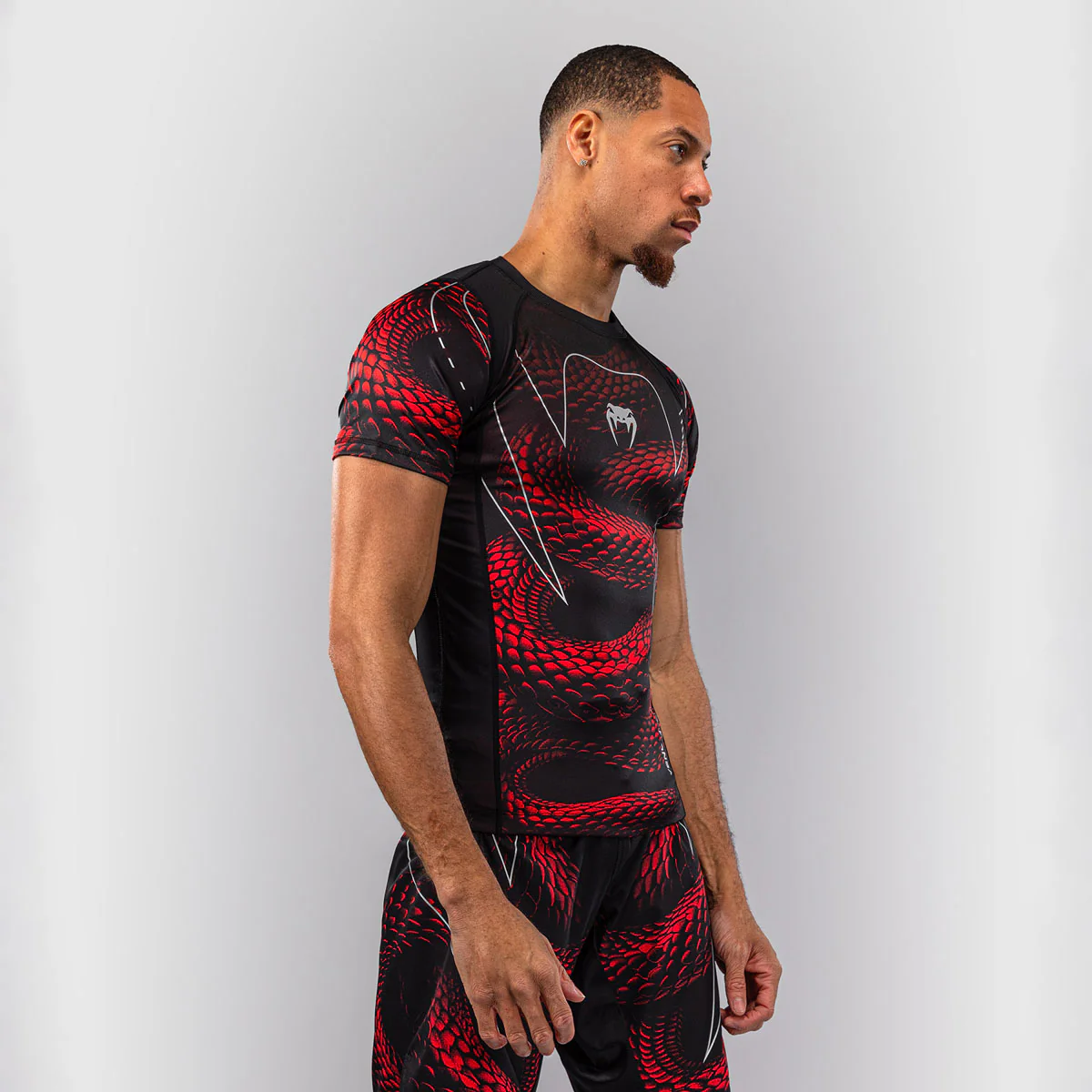 Rashguard Venum Matupa mangas cortas Negro-rojo  - Image 2