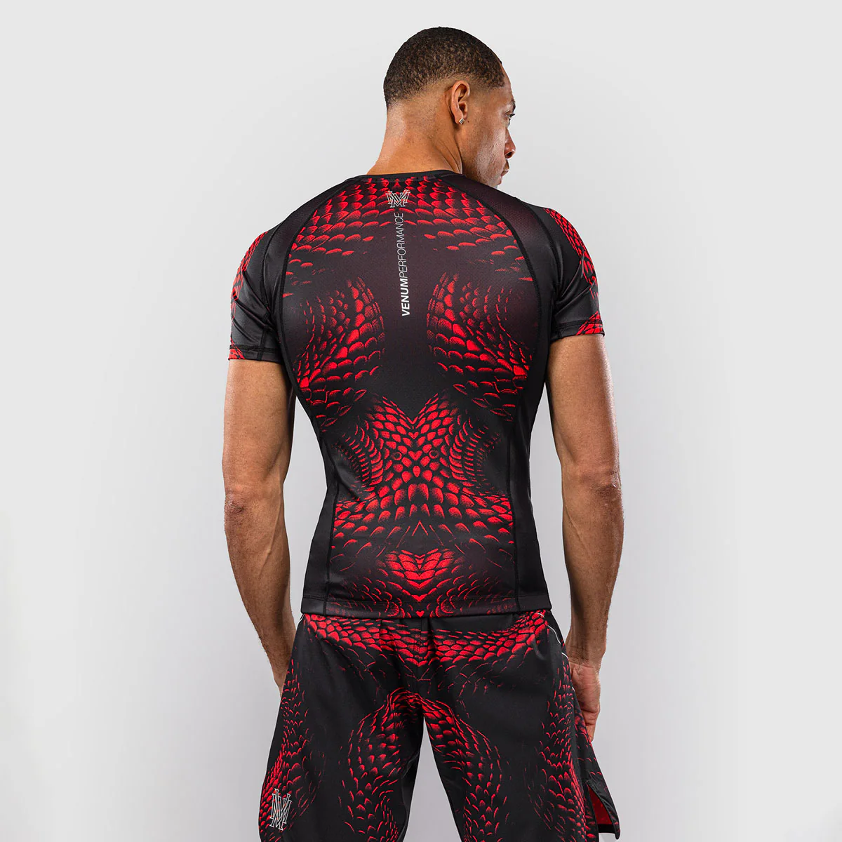 Rashguard Venum Matupa mangas cortas Negro-rojo  - Image 4