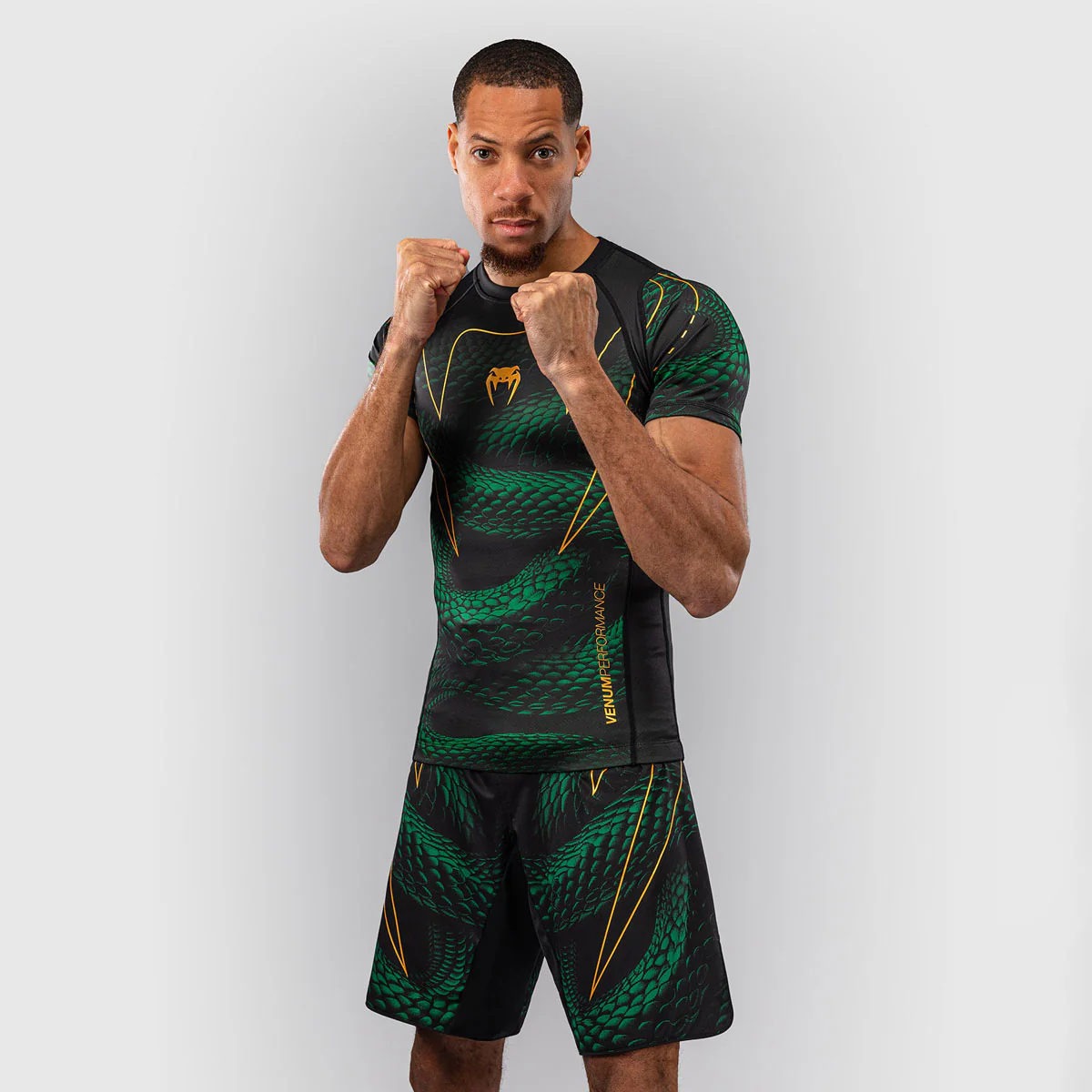 Rashguard Venum Matupa mangas cortas Negro-verde - Image 2