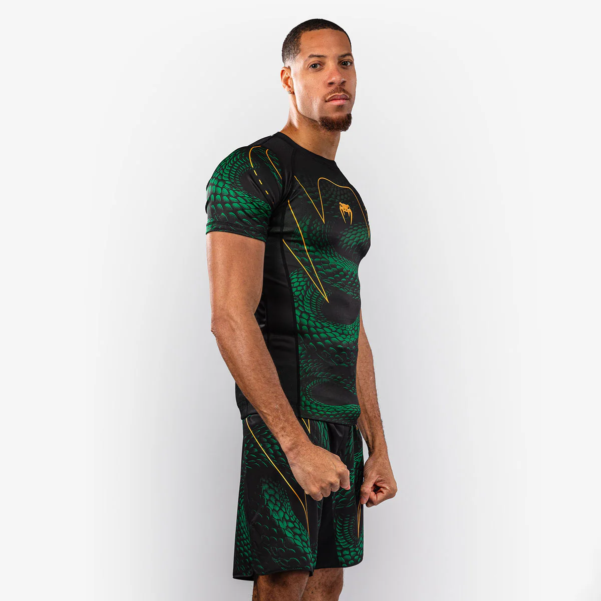 Rashguard Venum Matupa mangas cortas Negro-verde - Image 3