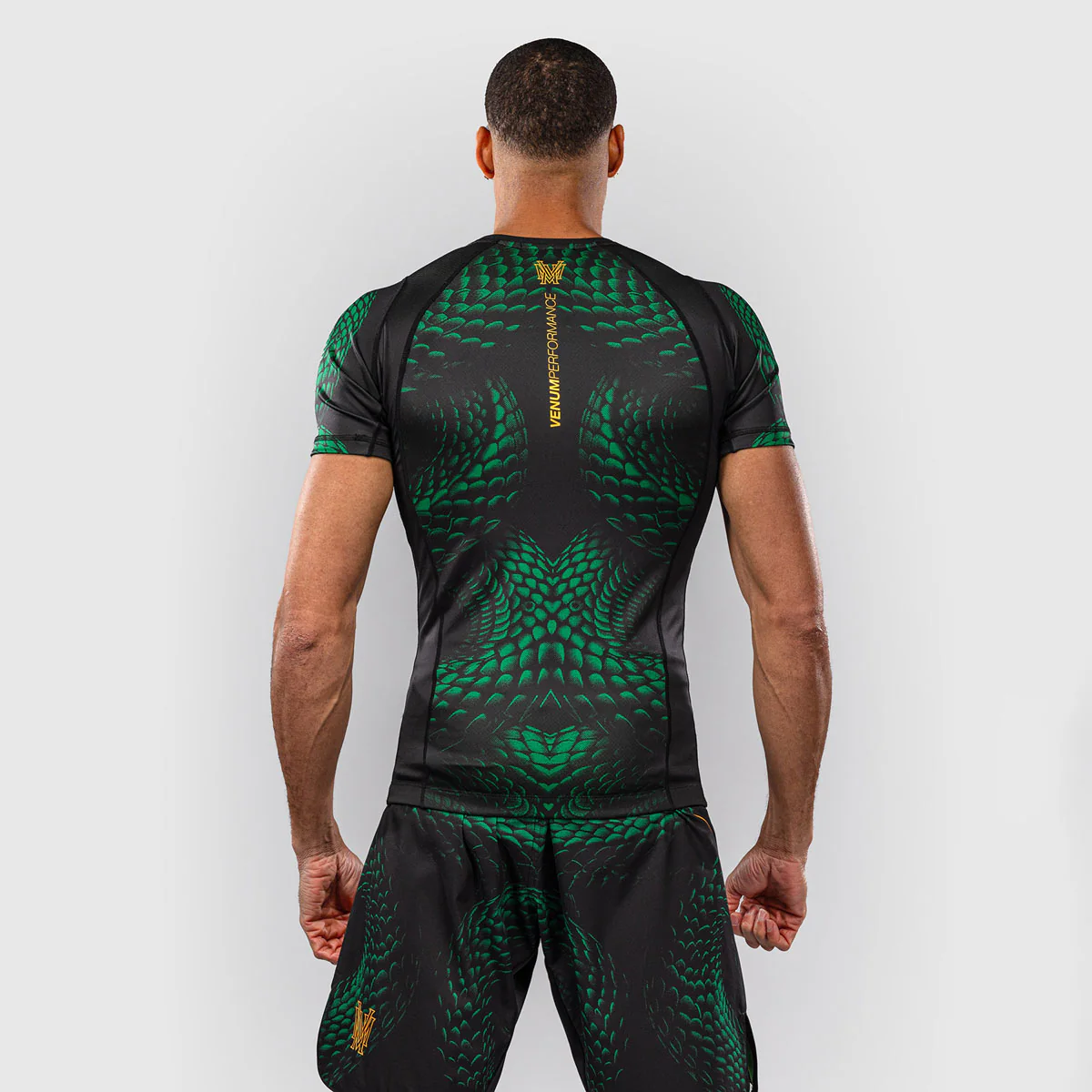 Rashguard Venum Matupa mangas cortas Negro-verde - Image 4