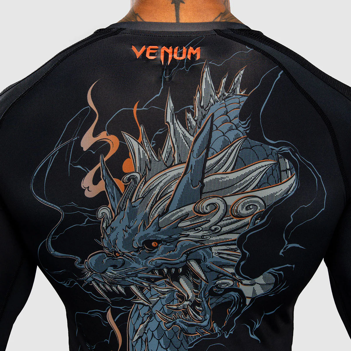 Rashguard Venum Thunder Dragon mangas largas Negro - Image 8