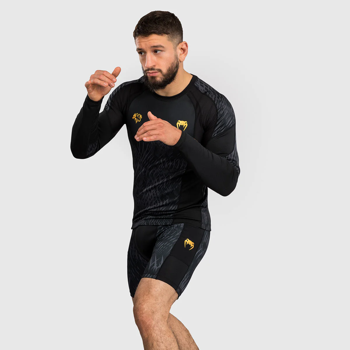 Rashguard Venum x Chimaev Wild Borz mangas largas Negro - Image 4