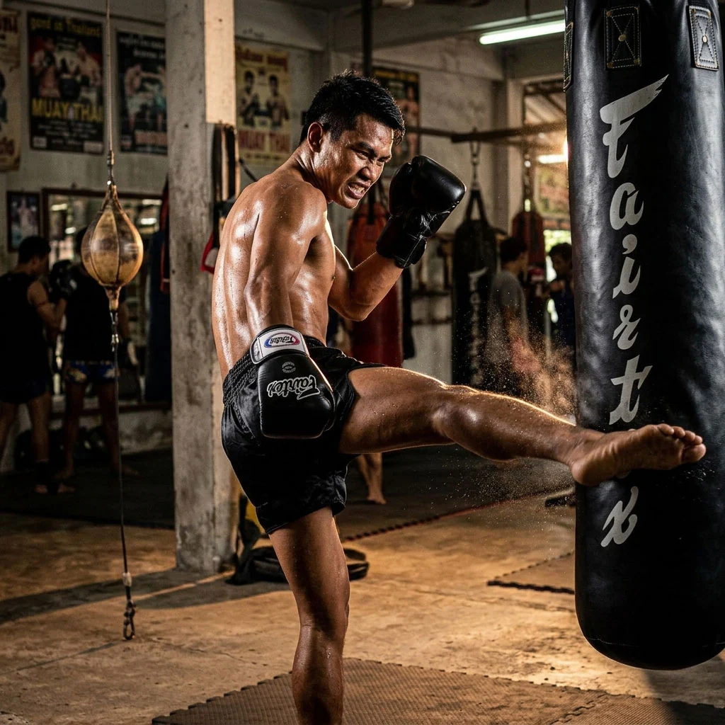 Saco Fairtex HB5 Negro 30 kg 120 cm Completo  - Image 4