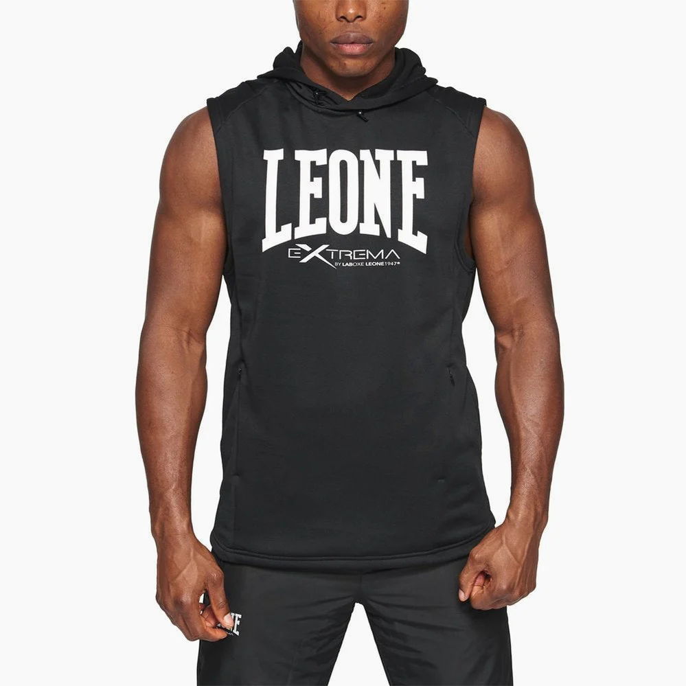 Chaleco Leone Extrema Logo con capucha ABX110 