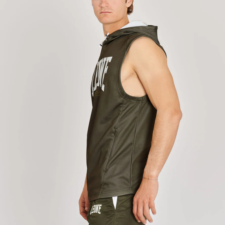 Chaleco Leone Extrema Logo con capucha ABX110  - Image 17