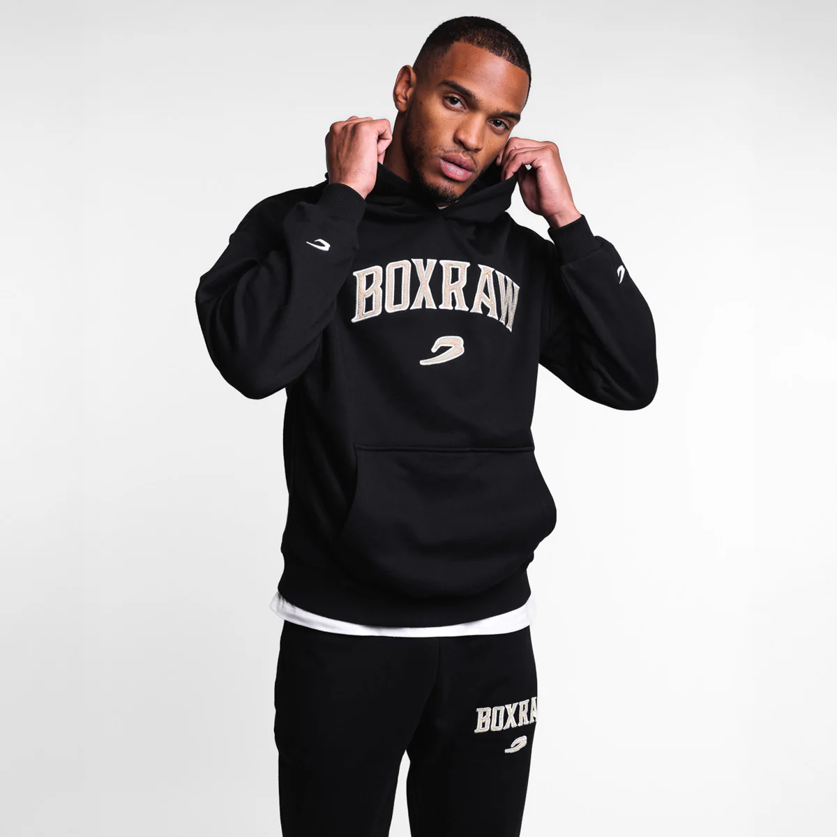 Sudadera Boxraw East Street con capucha Negro  - Image 3