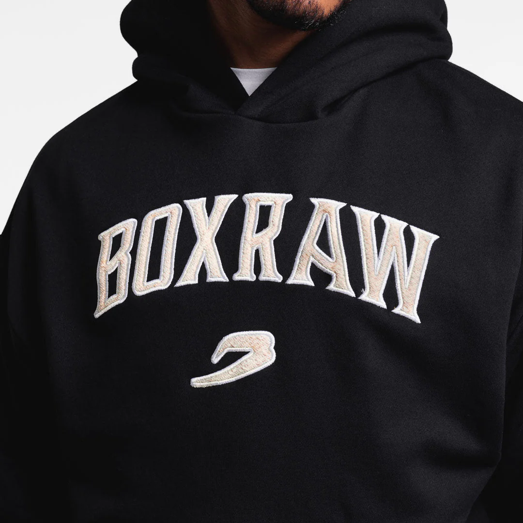 Sudadera Boxraw East Street con capucha Negro  - Image 9