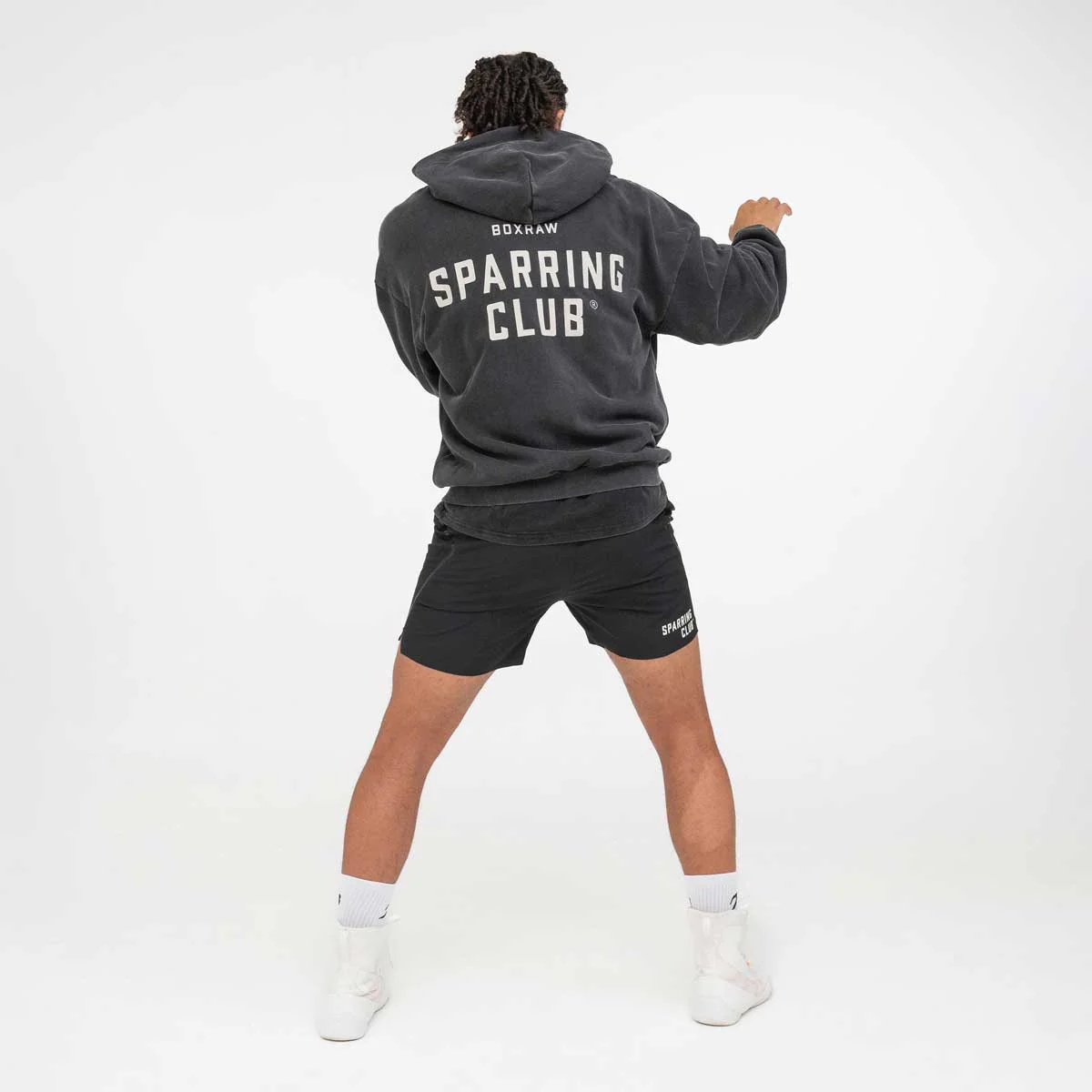 Sudadera Boxraw Sparring Club Oversize con capucha y cremallera  - Image 4