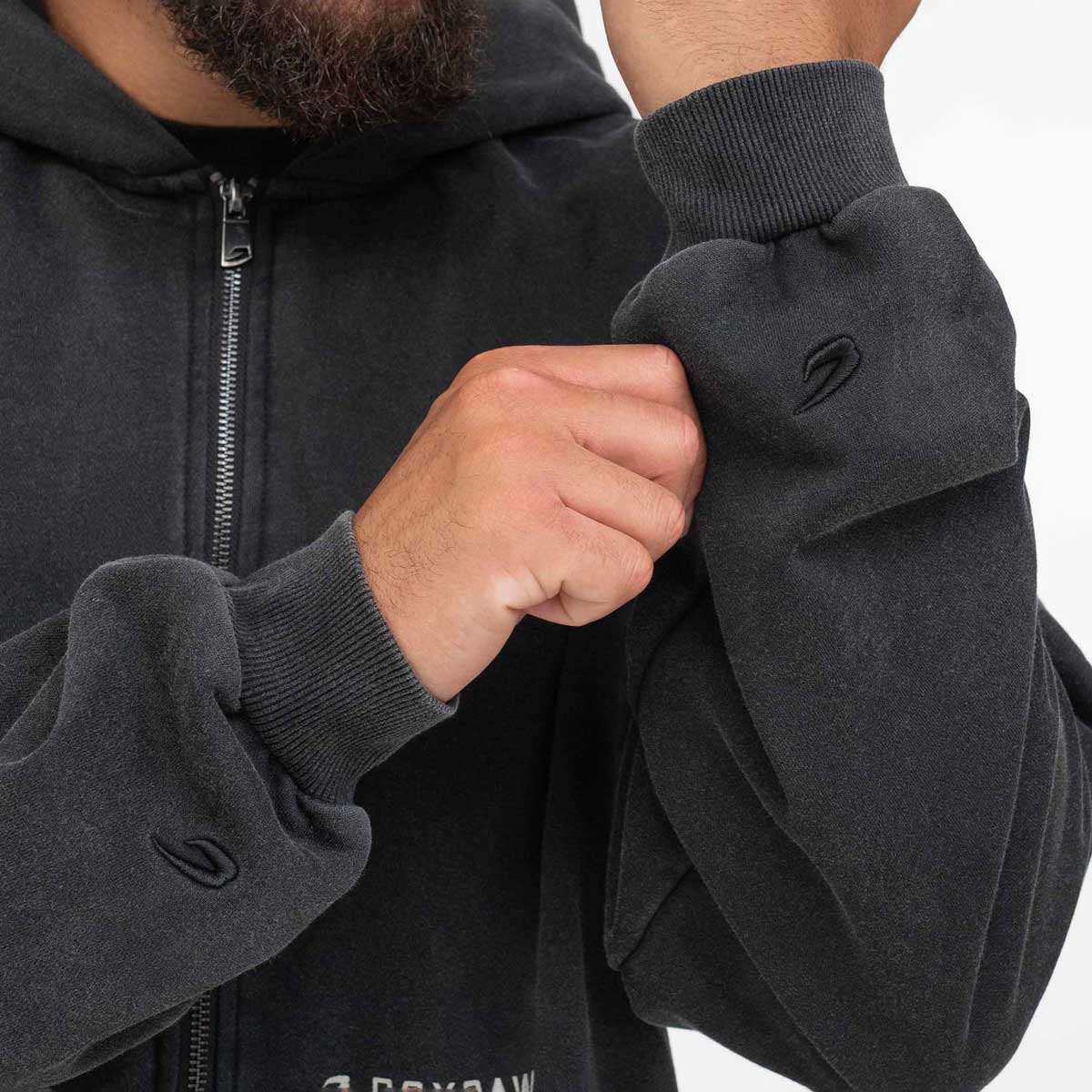 Sudadera Boxraw Sparring Club Oversize con capucha y cremallera  - Image 9