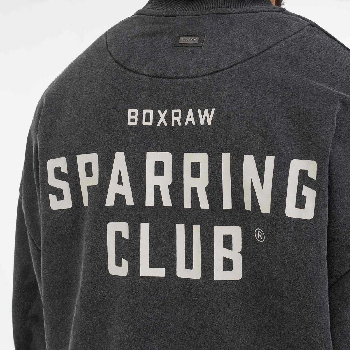 Sudadera Boxraw Sparring Club Oversize Negro  - Image 7