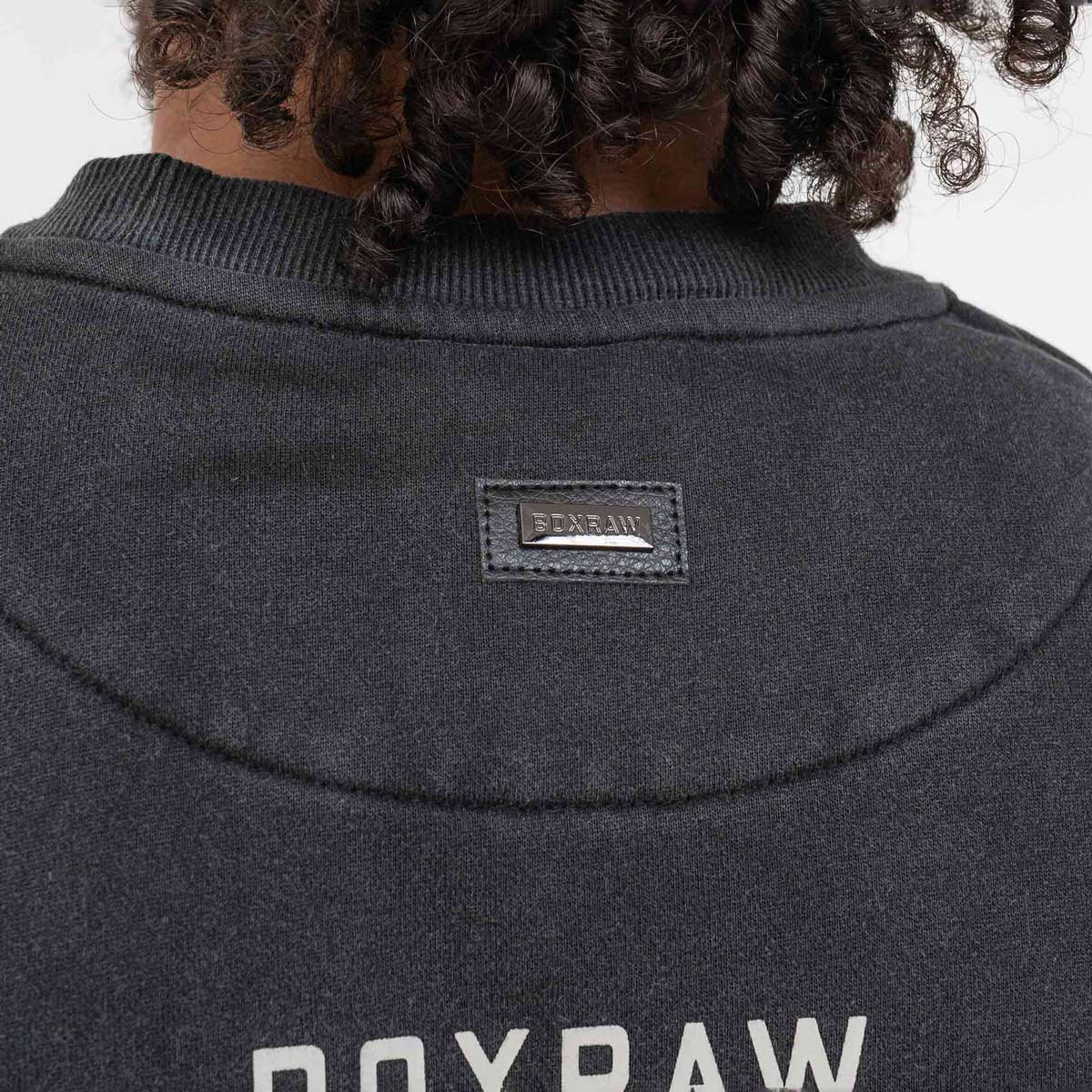 Sudadera Boxraw Sparring Club Oversize Negro  - Image 8