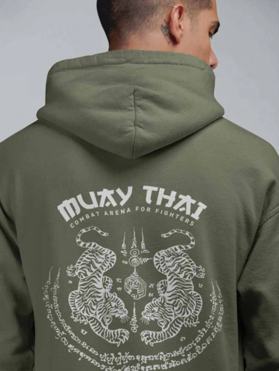 Sudadera Combat Arena Muay Thai-gers con capucha  - Image 4