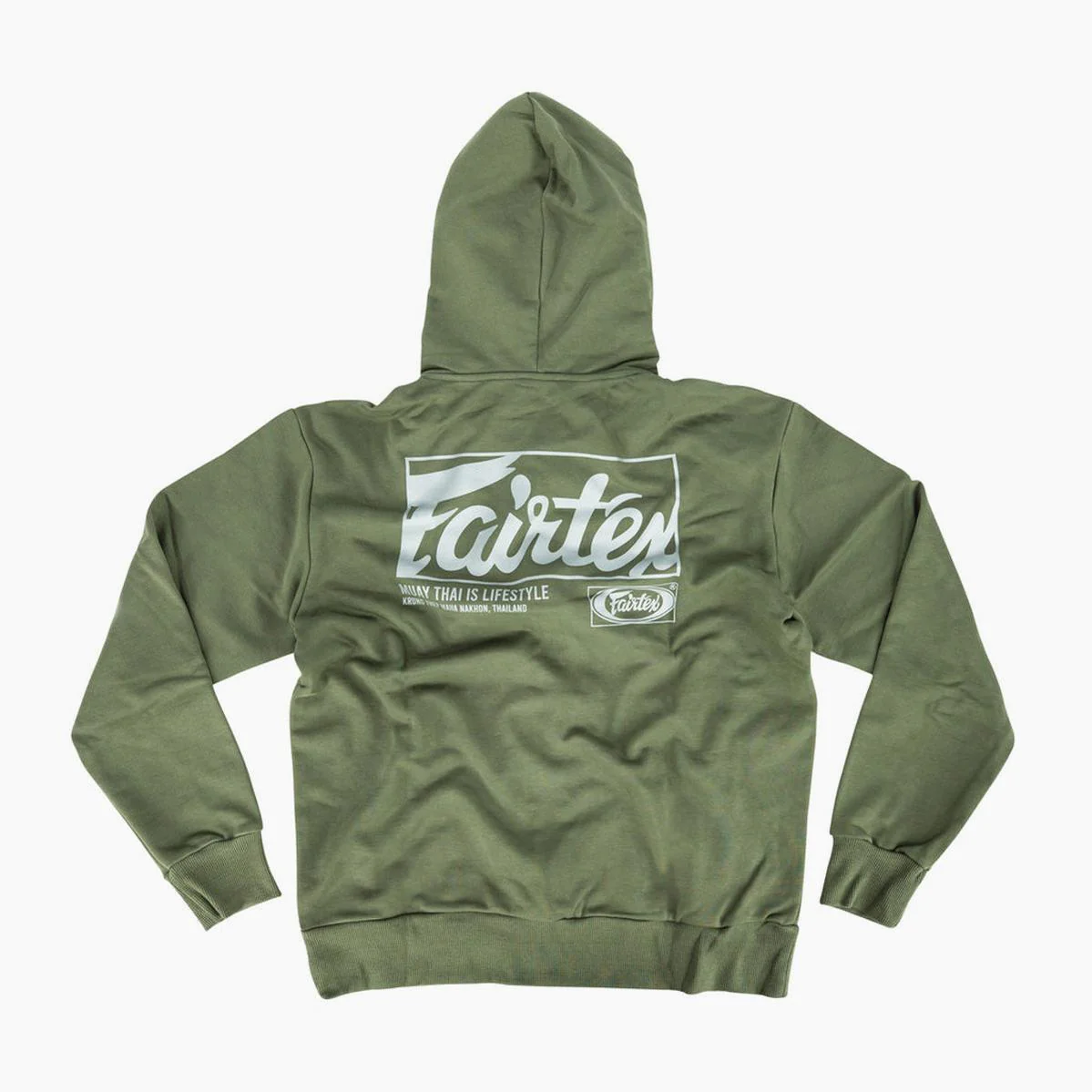 Sudadera Fairtex FHS22 con capucha Verde  - Image 2