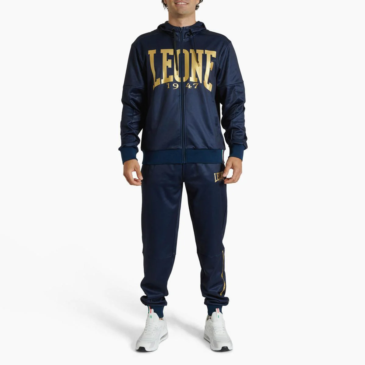 Sudadera Leone DNA con capucha ABX721 Azul  - Image 5