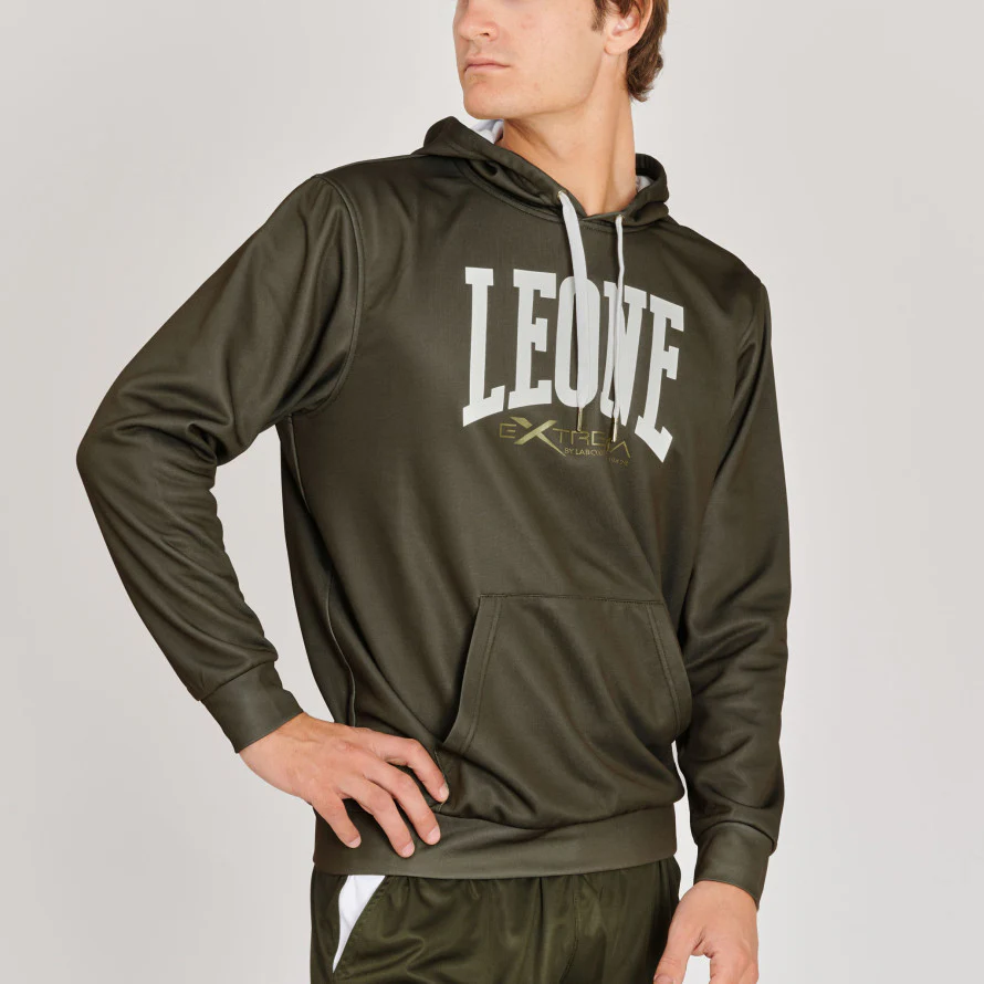 Sudadera Leone Extrema Logo con capucha ABX111  - Image 10