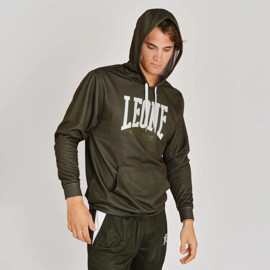 Sudadera Leone Extrema Logo con capucha ABX111  - Image 14